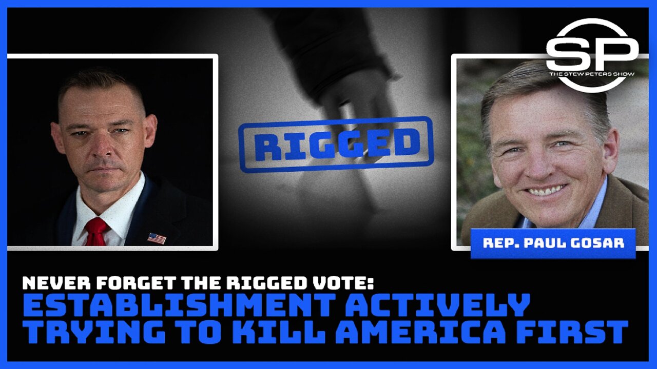 Never Forget The Rigged Vote: Establishment Actively Trying to Kill America First