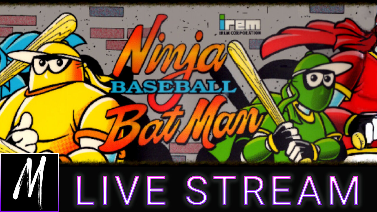 Retro Play, First Time Playing Ninja Baseball Bat Man