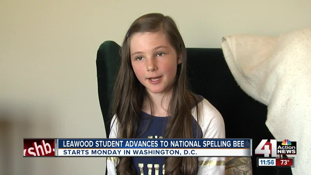 Leawood 7th grader heads to Scripps National Spelling Bee