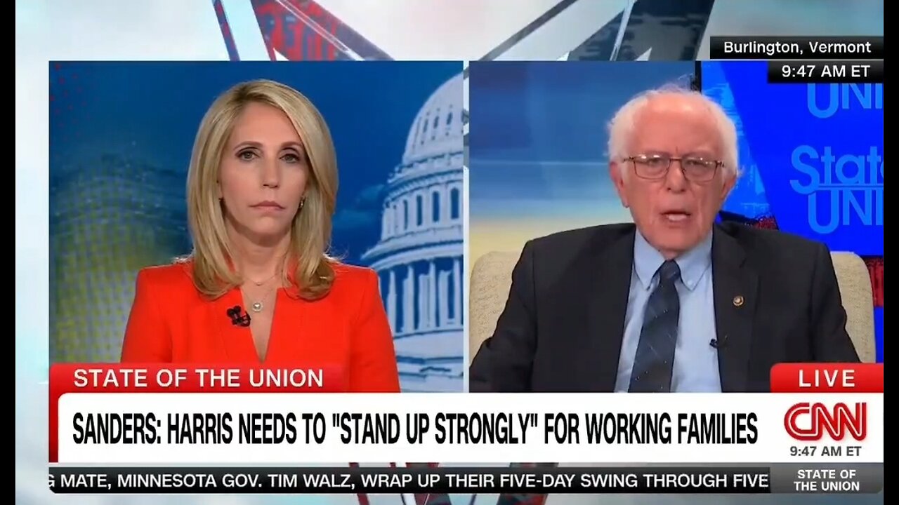 Bernie Sanders: Kamala Should Be Proud Of Her Record