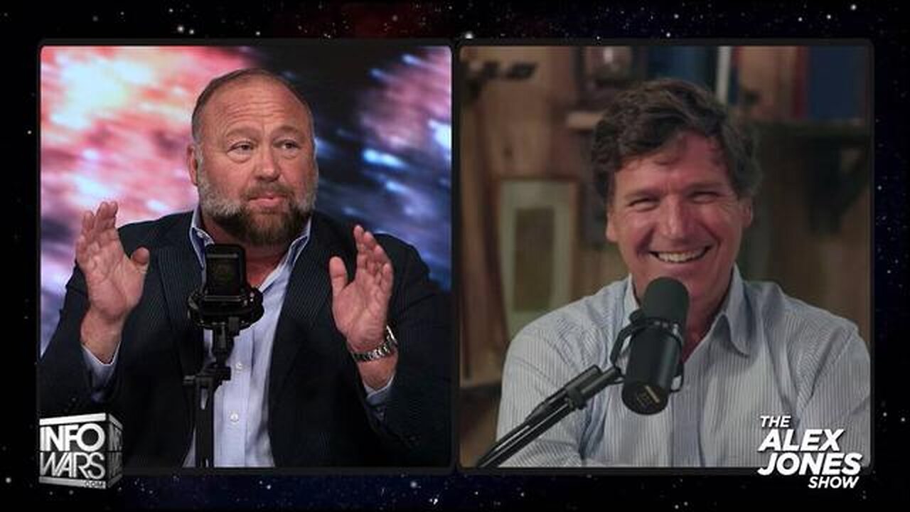 Breaking Exclusive! Tucker Carlson & Alex Jones Break the Internet In Powerful Interview