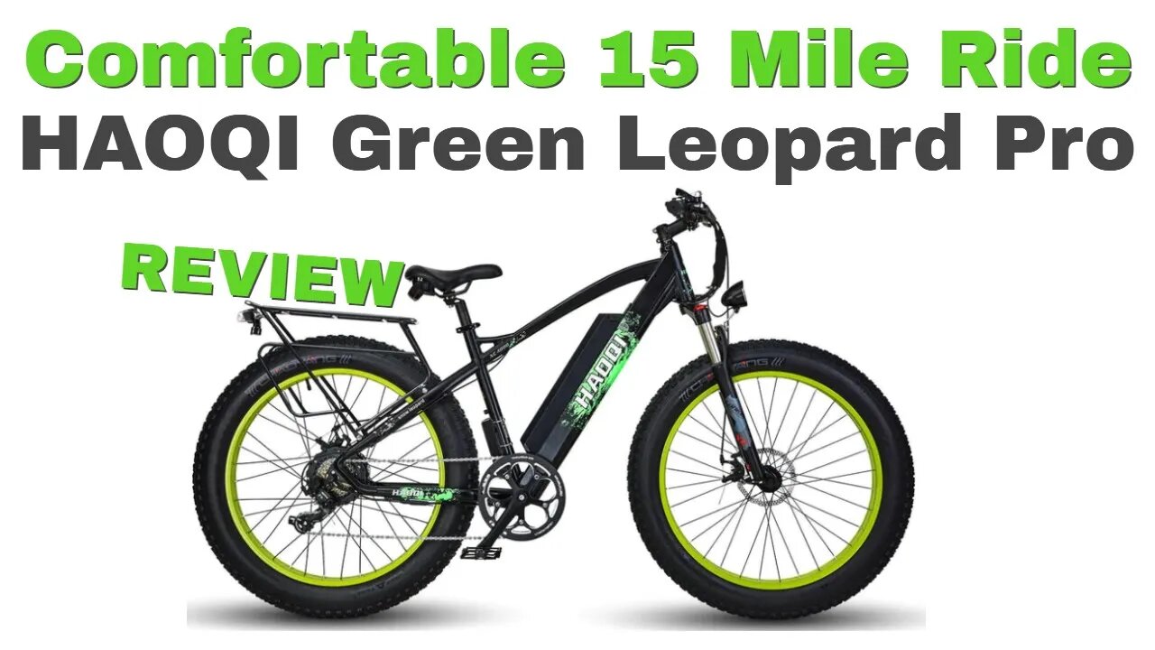 Fast Electric Bike // Haoqi Green Leopard Review Follow Up