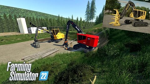 🔴 LIVE FS 22 | Holmakra logging | Multiplayer