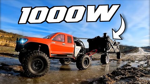 My Huge RC Crawler is a 1000W Mobile Power Station