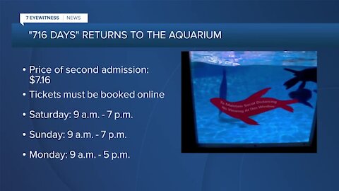 Aquarium of Niagara brings back '716 days' this weekend