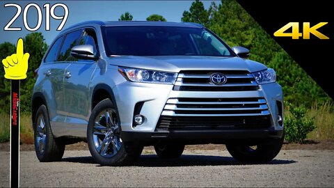 2019 Toyota Highlander Limited Platinum - Ultimate In-Depth Look in 4K