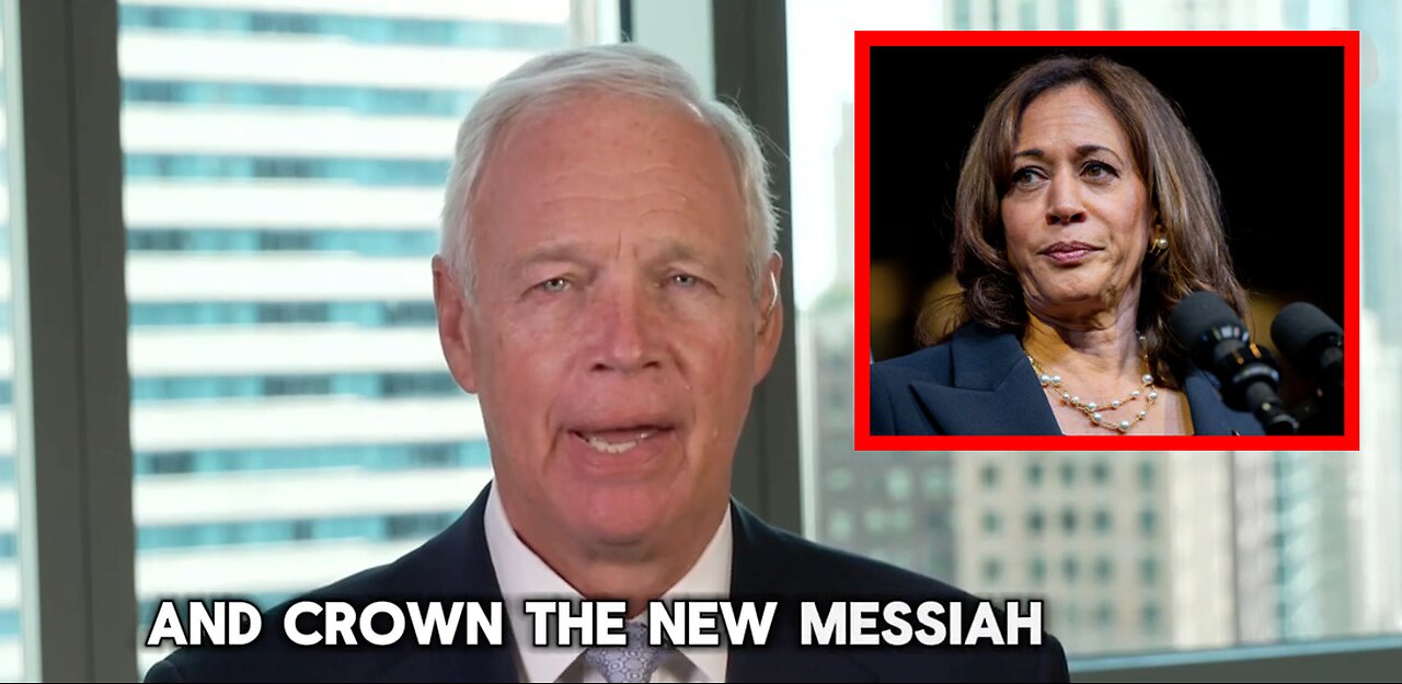 Sen. Ron Johnson: ‘Media Will Crown Kamala Harris the New Messiah, Ignoring Her Socialist Agenda’