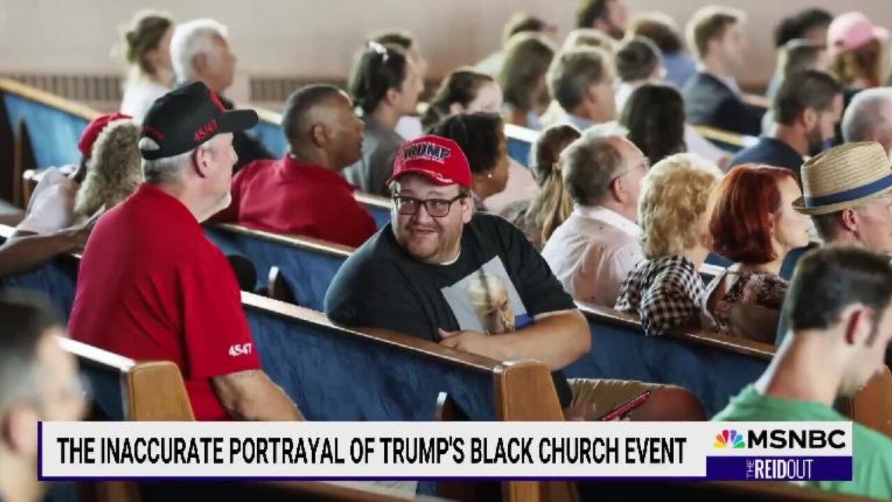 Donald Trump's "Black Church" Visit Exposed as Deception