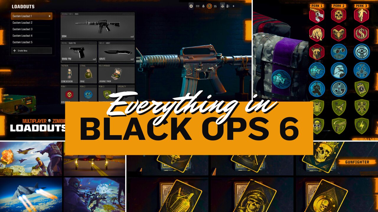 ALL Perks, Specialties, Scorestreaks, Wildcards in BLACK OPS 6!