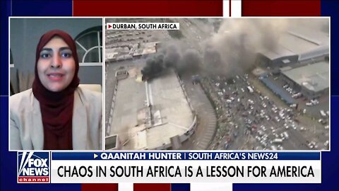 Chaos in South Africa 'intensifies' serving as a bold warning for US.