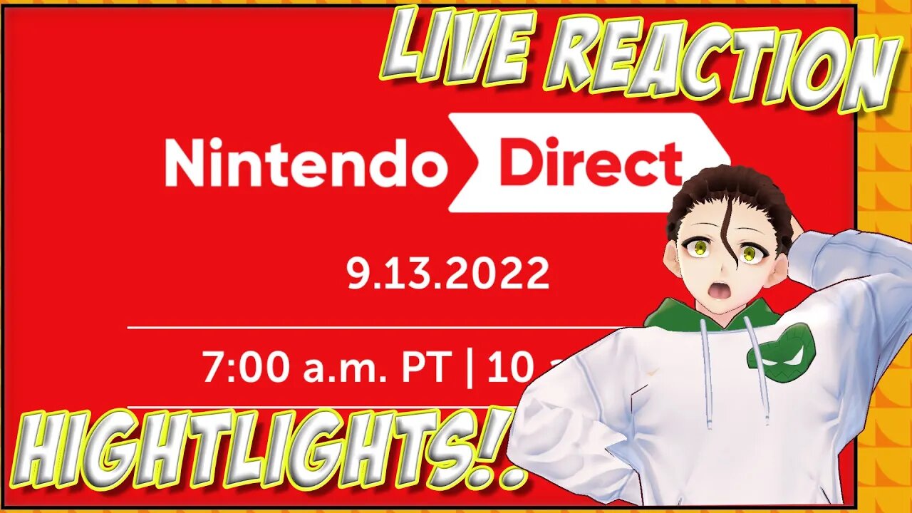 SUPER FREAKING WILD!! Nintendo Direct - Live Reaction ( Highlights )