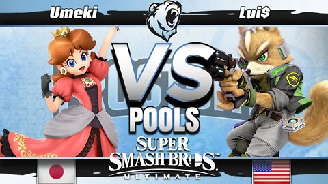 Umeki (Daisy) vs. Lui$ (Fox/Doctor Mario) - Ultimate Phase 2 Pools - Frostbite 2019