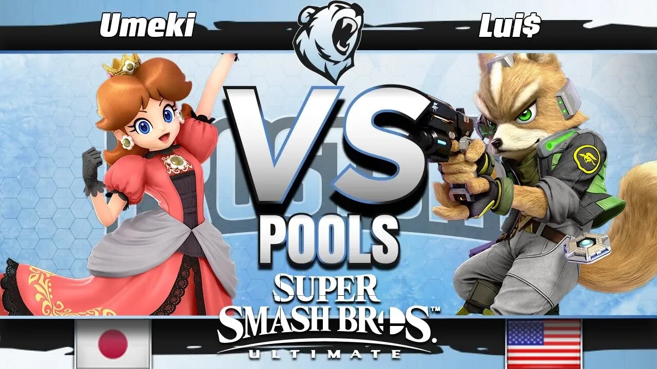 Umeki (Daisy) vs. Lui$ (Fox/Doctor Mario) - Ultimate Phase 2 Pools - Frostbite 2019