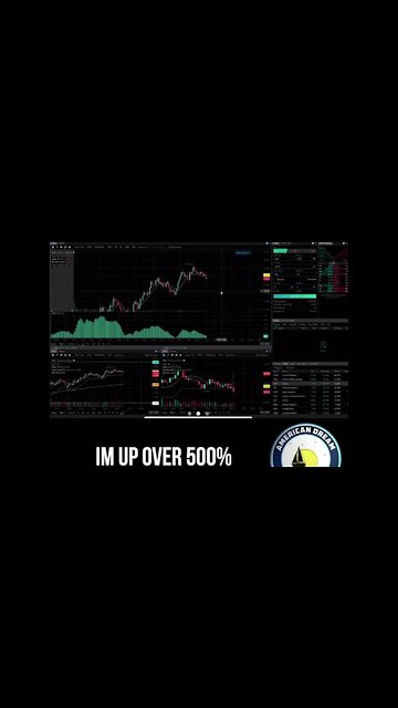 Member up 500% with American Dream Trading