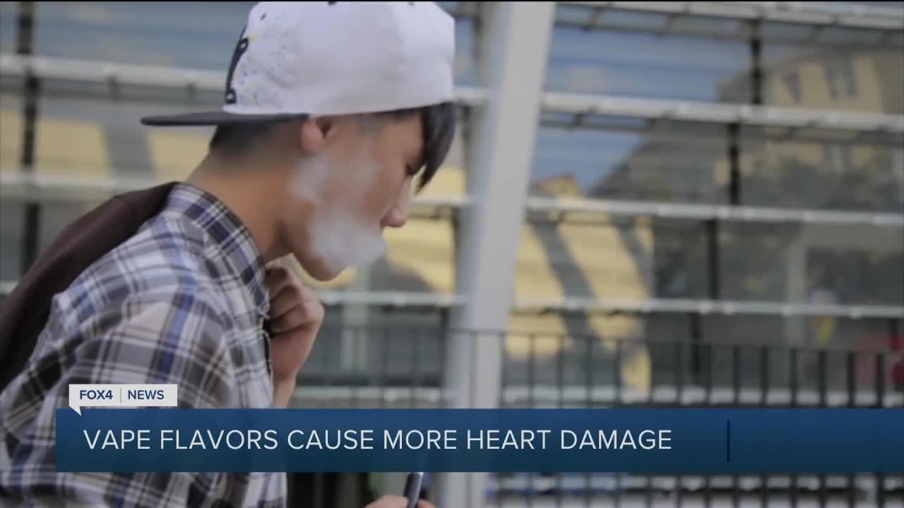 Vaping can damage heart and lungs