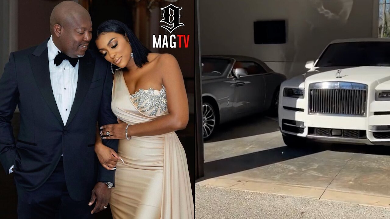 Porsha Williams Fiance Simon Guobadia Shows Off His Fleet Of Cars! 🚘