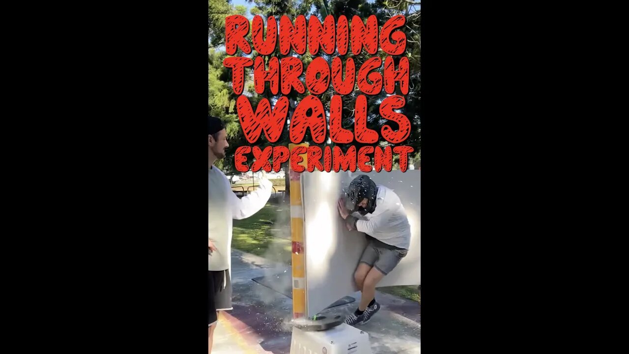 How Many Layers Of Walls to Stop a Human? Experiment