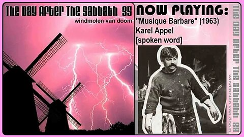 Karel Appel - Musique Barbare [1963 Spoken Word Psych Poetry Netherlands ]