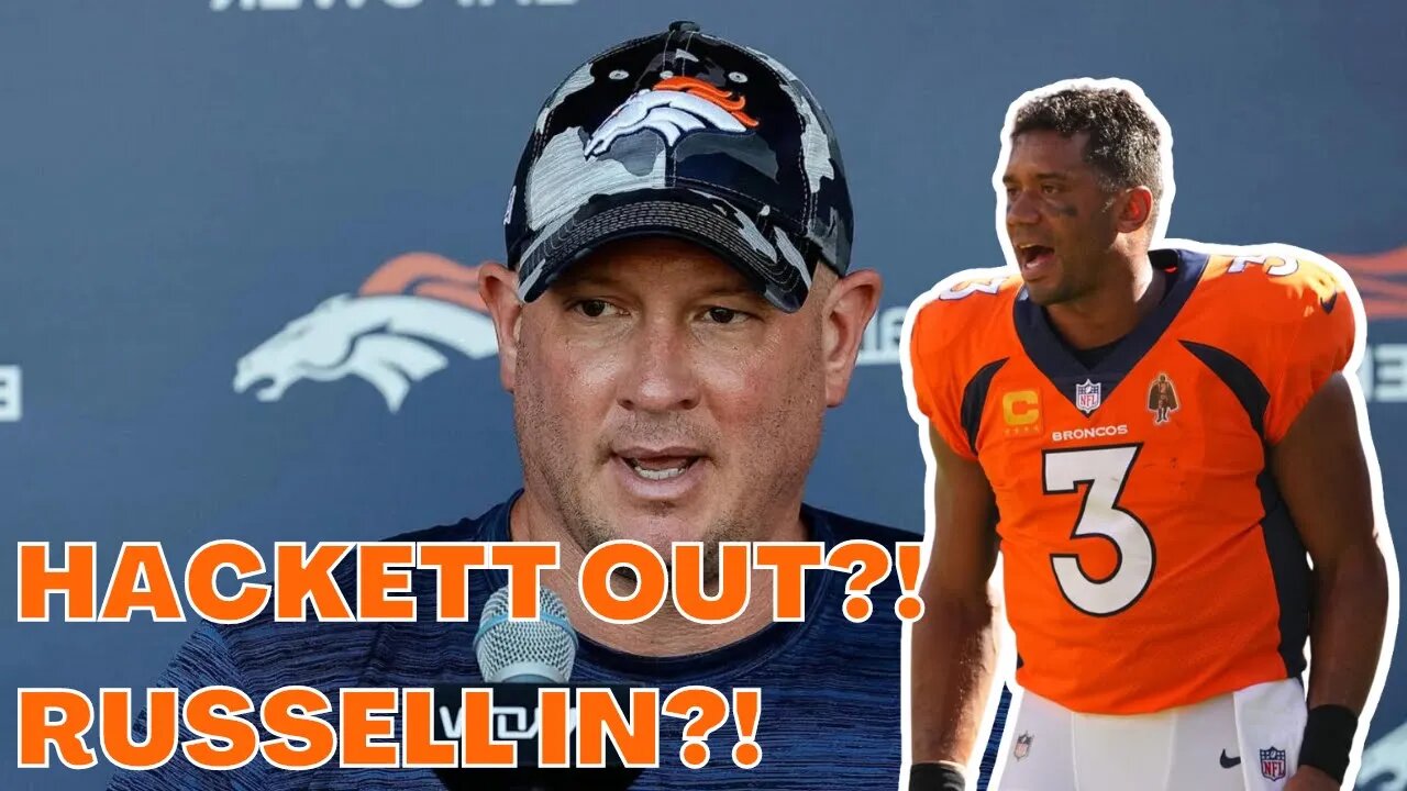 Could Broncos FIRE Nathaniel Hackett After London?! Russell Wilson Might Play vs Jaguars?!