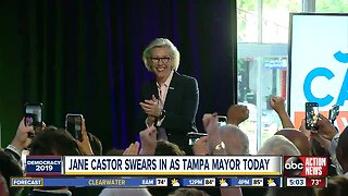 Jane Castor to be sworn in as Tampa Mayor Wednesday morning