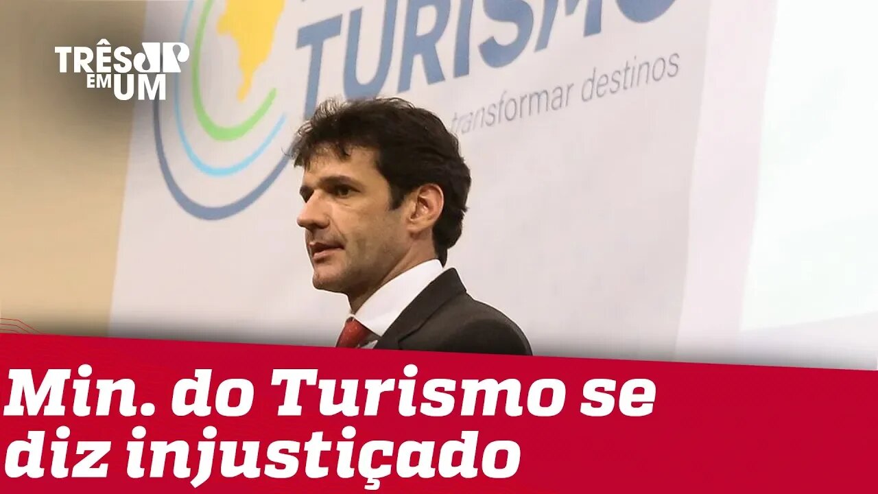 Em sabatina no Senado, ministro do Turismo se diz 'injustiçado' em caso de laranjas em Minas Gerais