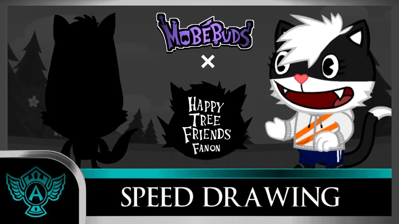 Speed Drawing: Happy Tree Friends Fanon - Carolie | Mobebuds Style