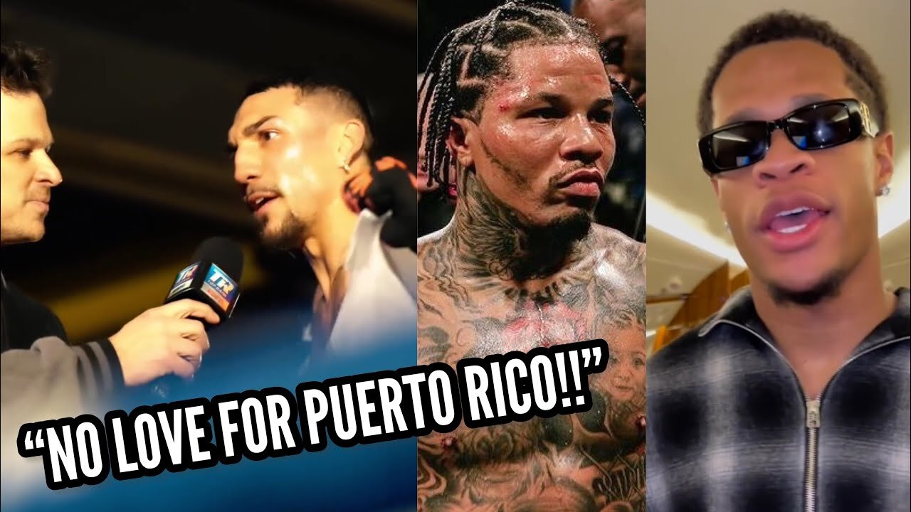 “PUERTO RICAN BOXERS WEAK!” TEOFIMO LOPEZ DISSES THE RICAN COMMUNITY • (FAT NOSE) DEVIN HANEY - TANK