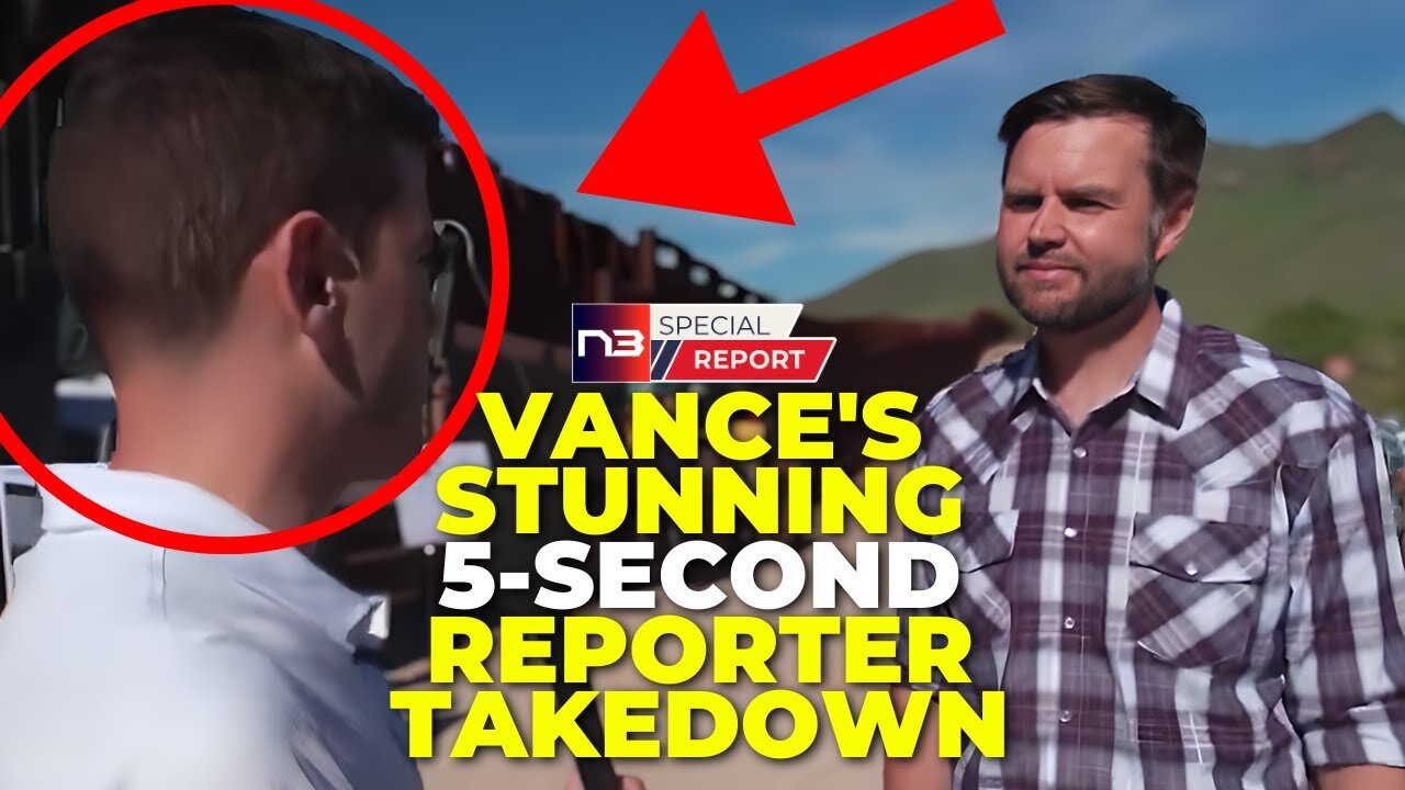 JD Vance DESTROYS Race-Baiting Reporter: The 5 Seconds That'll Make You Cheer!