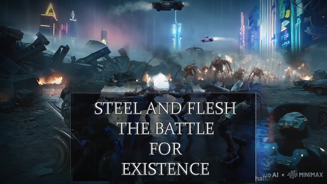 Steel And Flesh: The Battle for Existence AI Movie Concept Animation #aianimation #scifimovie #alien