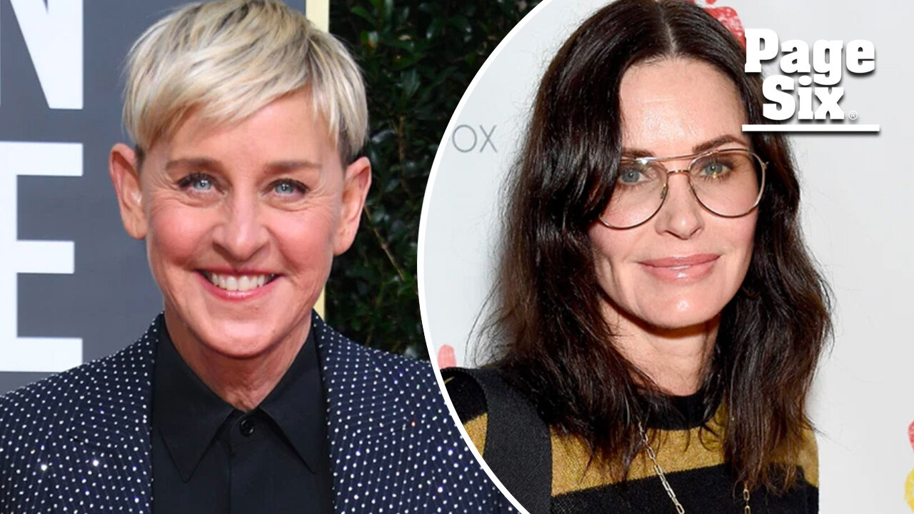 Why Ellen DeGeneres is living with Courteney Cox