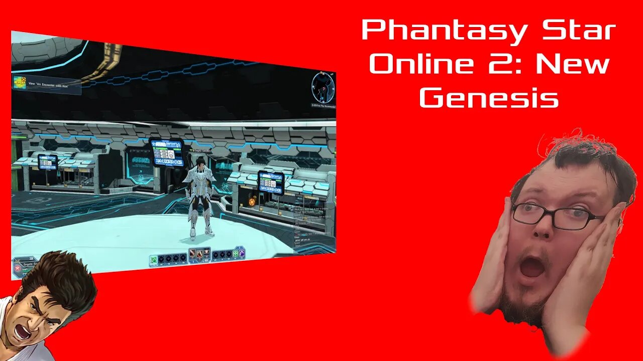 Phantasy Star Online 2, because I just feel like streaming it and @Dad can't do anything to stop me.