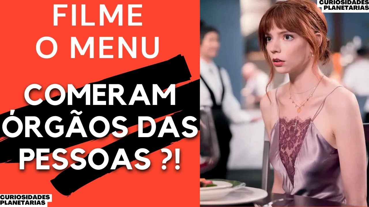 O FILME 'O MENU' É BASEADO EM UMA HISTÓRIA REAL? #curiosidades #omenu #curiosidadesplanetarias