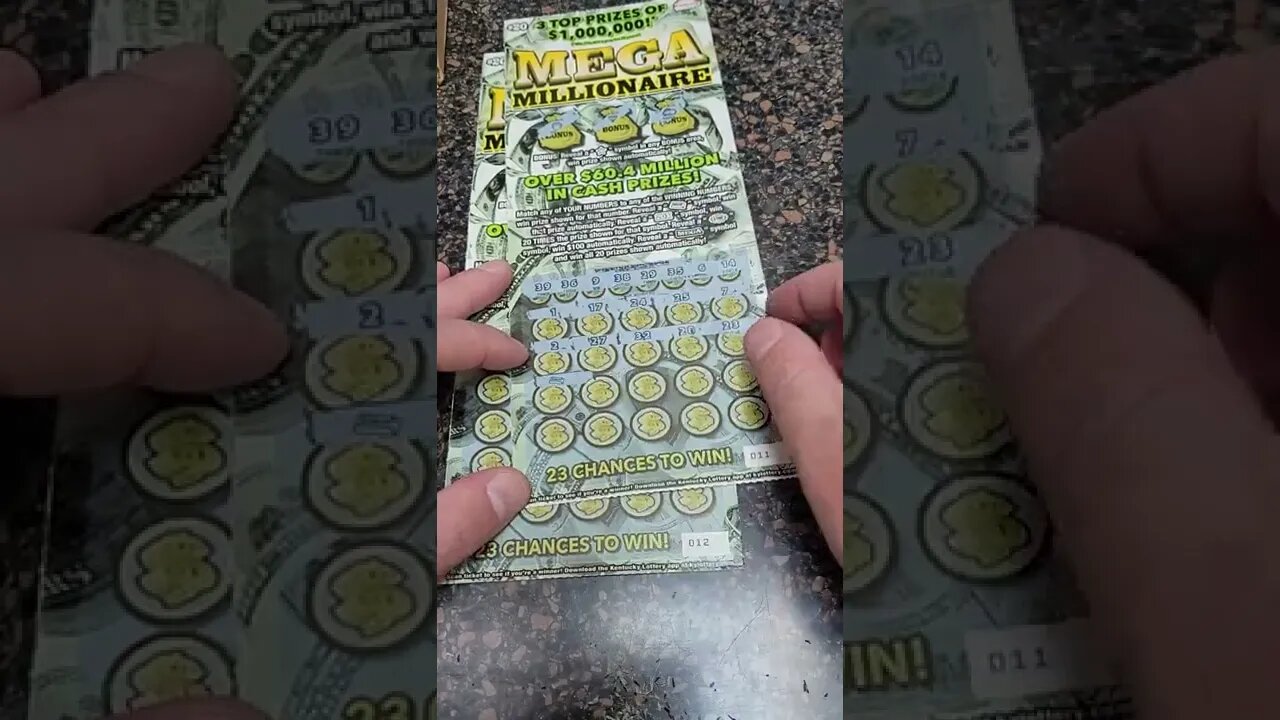 I Bought $20 Lottery Tickets! Mega Millionaire Scratch Offs