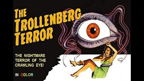 THE TROLLENBERG TERROR (The Crawling Eye) 1958 in COLOR Hideous Tentacled Aliens with a Giant Eye