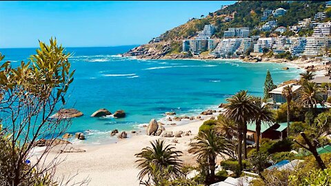 Cape Town Beach Drone Footage