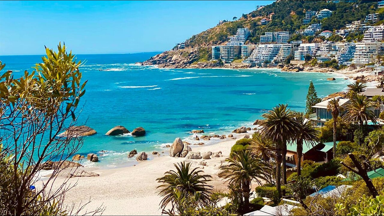 Cape Town Beach Drone Footage