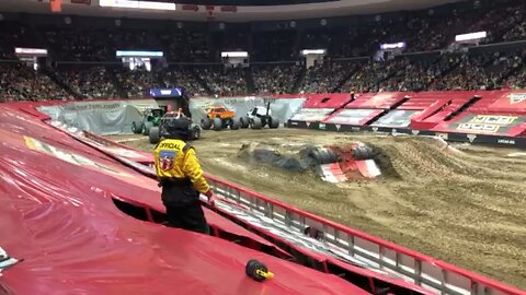 Scooby Doo Freestyle Run - Monster Jam April 13, 2024 - Cincinnati