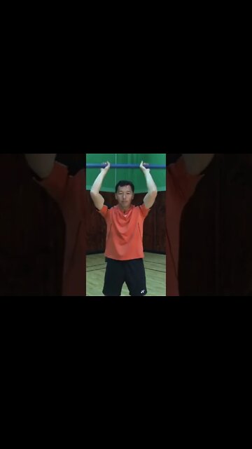 Weight Training for Badminton Racket Speed Andy Chong #shorts