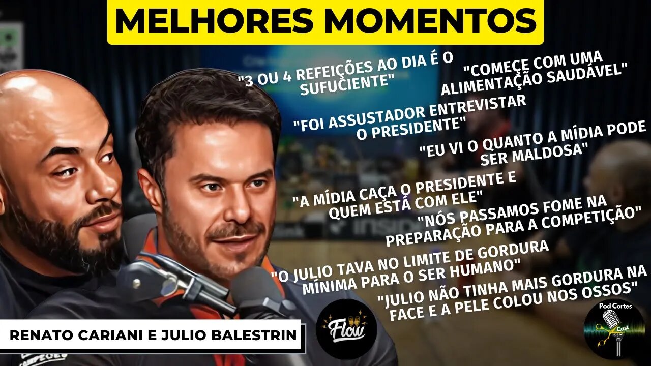 MELHORES MOMENTOS RENATO CARIANI E JULIO BALESTRIN [+ GIANZÃO] - Flow