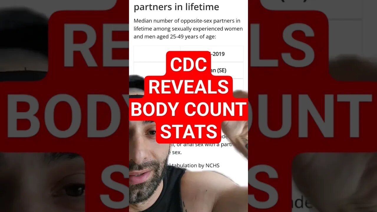 "CDC" BODY COUNT STATS #shorts #podcast #dating #funny #haha