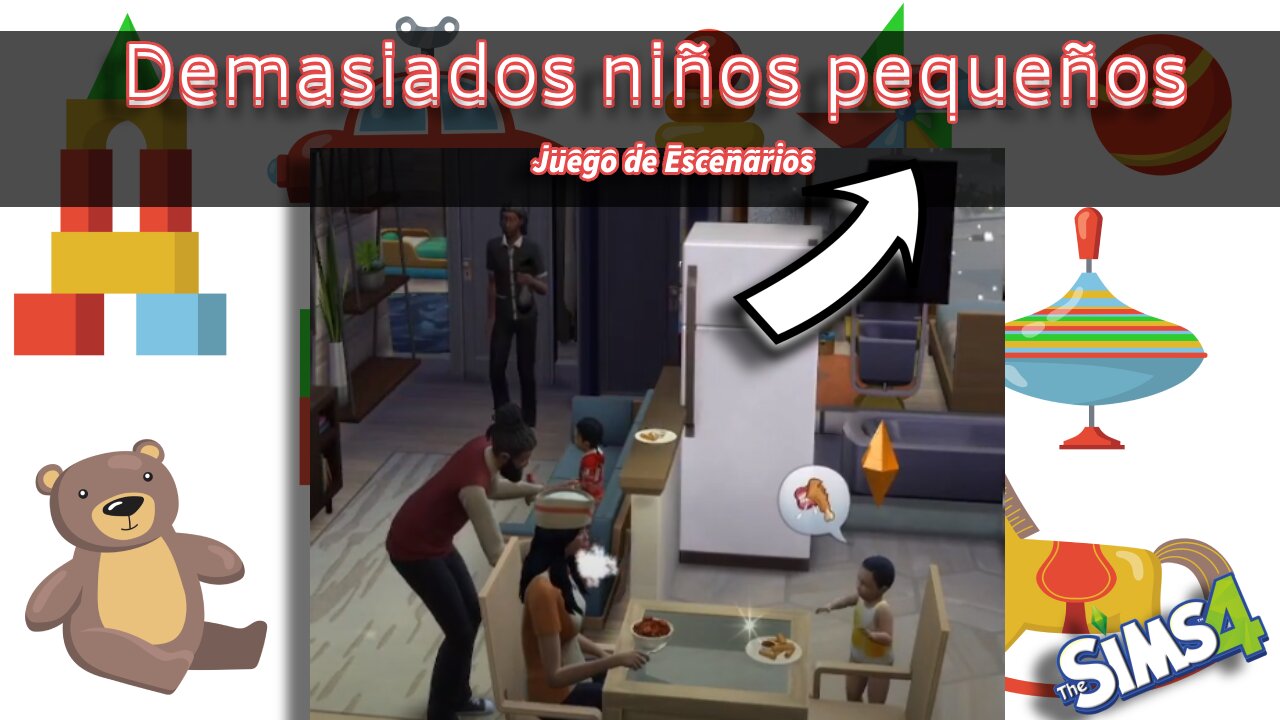 Criando a una Tropa de Niños - Juego de Escenarios - Sims 4 - Part 5