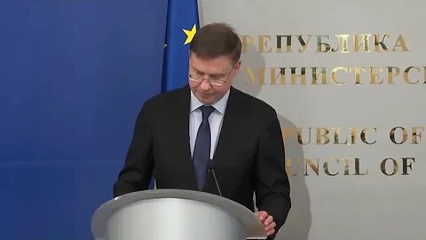 Домбровскис след среща с Донев Забавянето за еврозоната не трябва да обезкуражава България, еврото