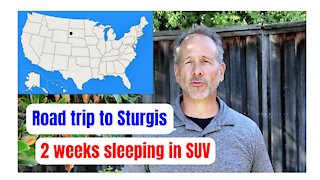 Road Trip to Sturgis Motorcycle Rally (Tips for sleeping in the SUV)