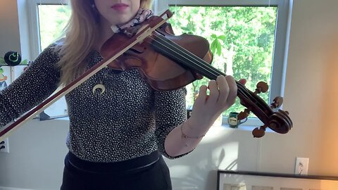 1 Octave D Major Scale Violin Tutorial