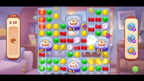 Playrix Homescapes Gameplay Walkthrough Level 8739