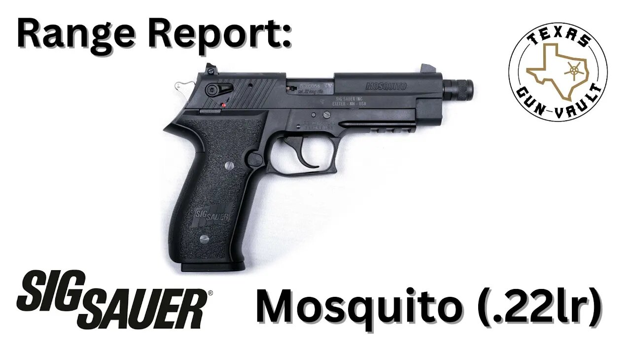 Range Report: Sig Sauer Mosquito (.22lr)