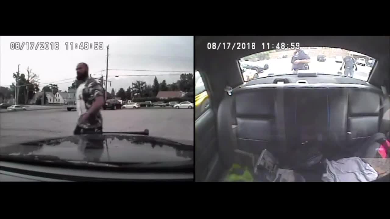 A breakdown of the charges against the man who stole a Lorain police cruiser
