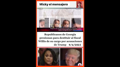 REPUBLICANOS PIDEN LA DESTITUCIÓN DE LA FISCAL DE GEORGIA WILLIS
