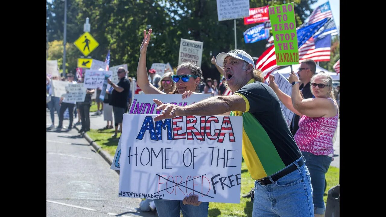 LIVE: New Yorkers Protesting Mandates