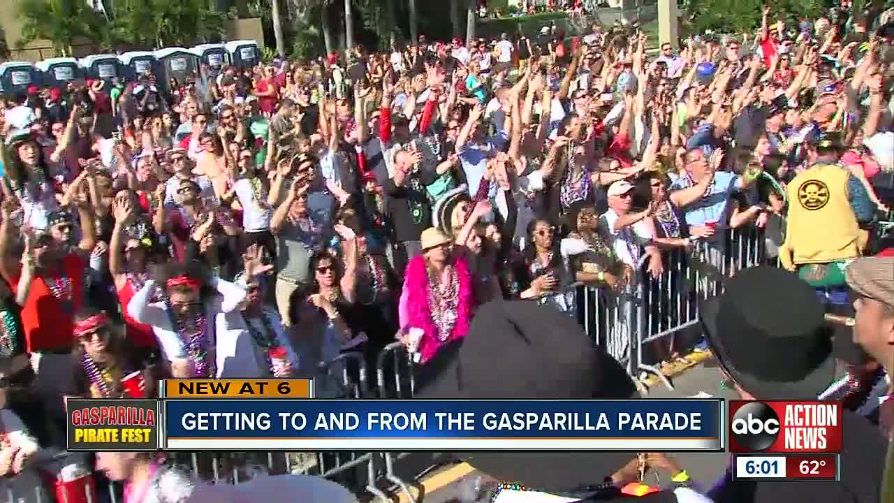 Safe ways to get to Gasparilla without worrying about parking or driving